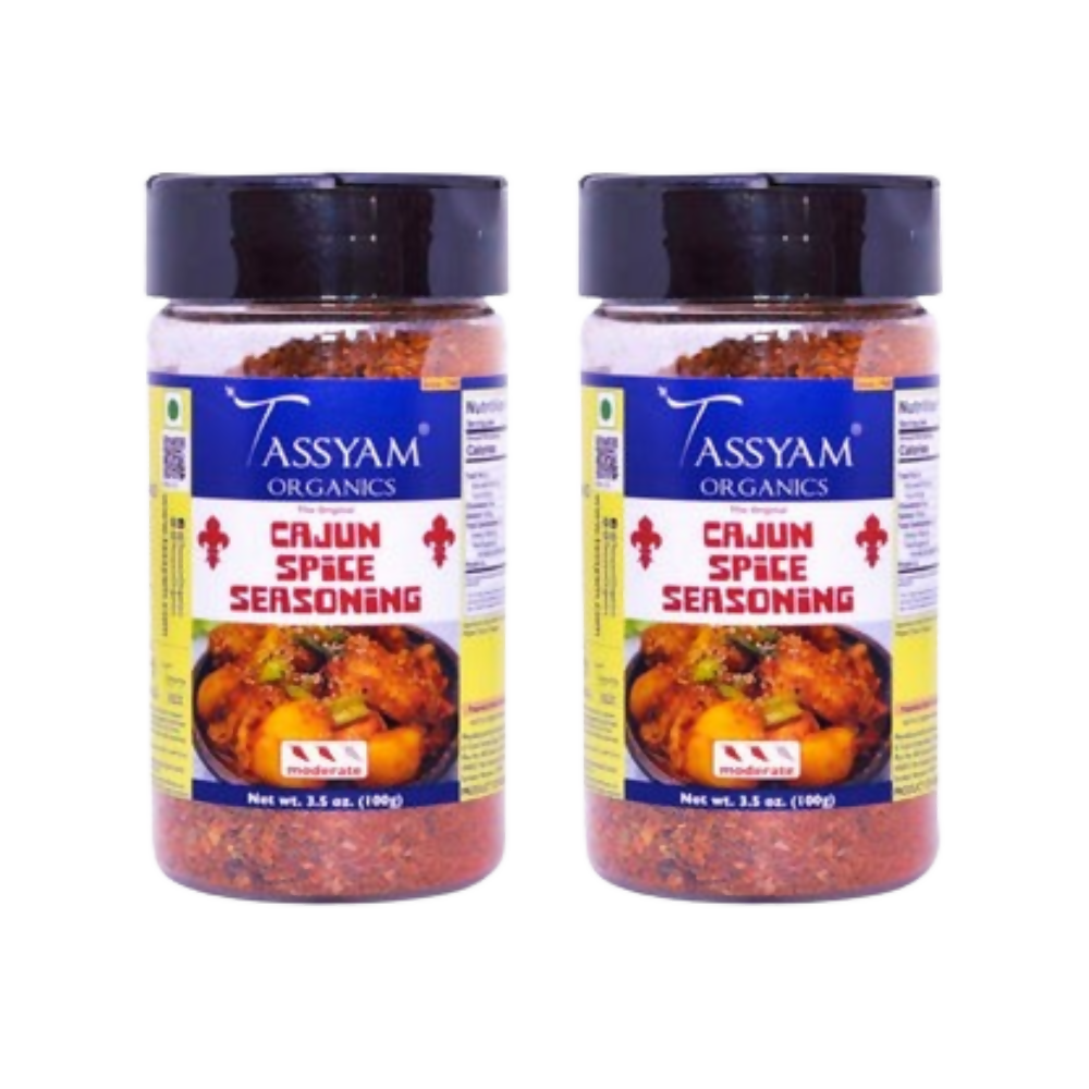 Tassyam Organics Cajun Spice Seasoning | Grocsy