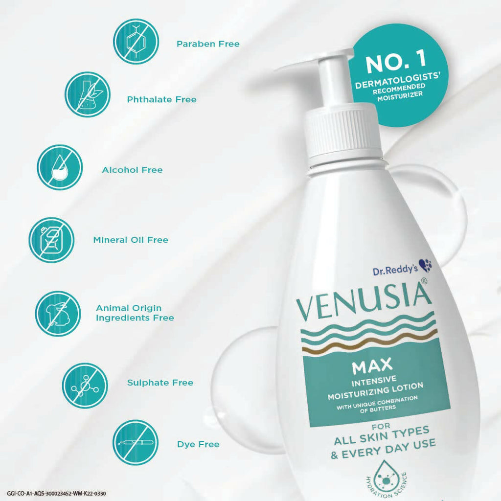 Dr. Reddy's Venusia Max Moisturiser Lotion | Grocsy
