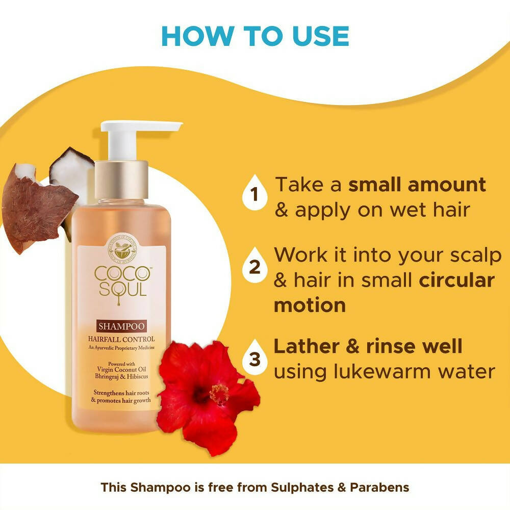 Coco Soul Hair Fall Control Shampoo | Grocsy