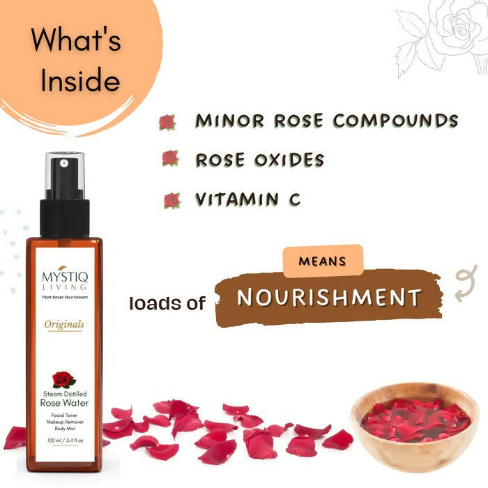 Mystiq Living Originals Rose Water | Grocsy