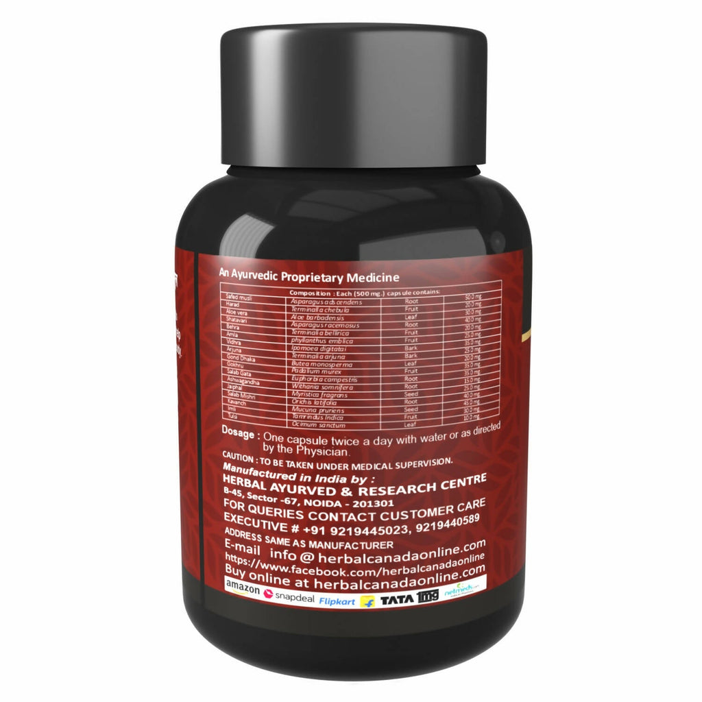 Herbal Canada Mulsi Power Capsules | Grocsy