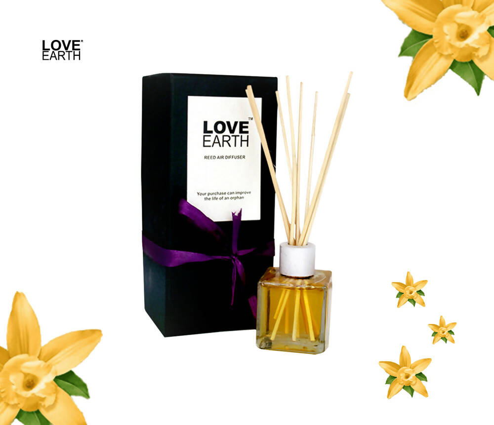 Love Earth Reed Diffuser- Vanilla | Grocsy