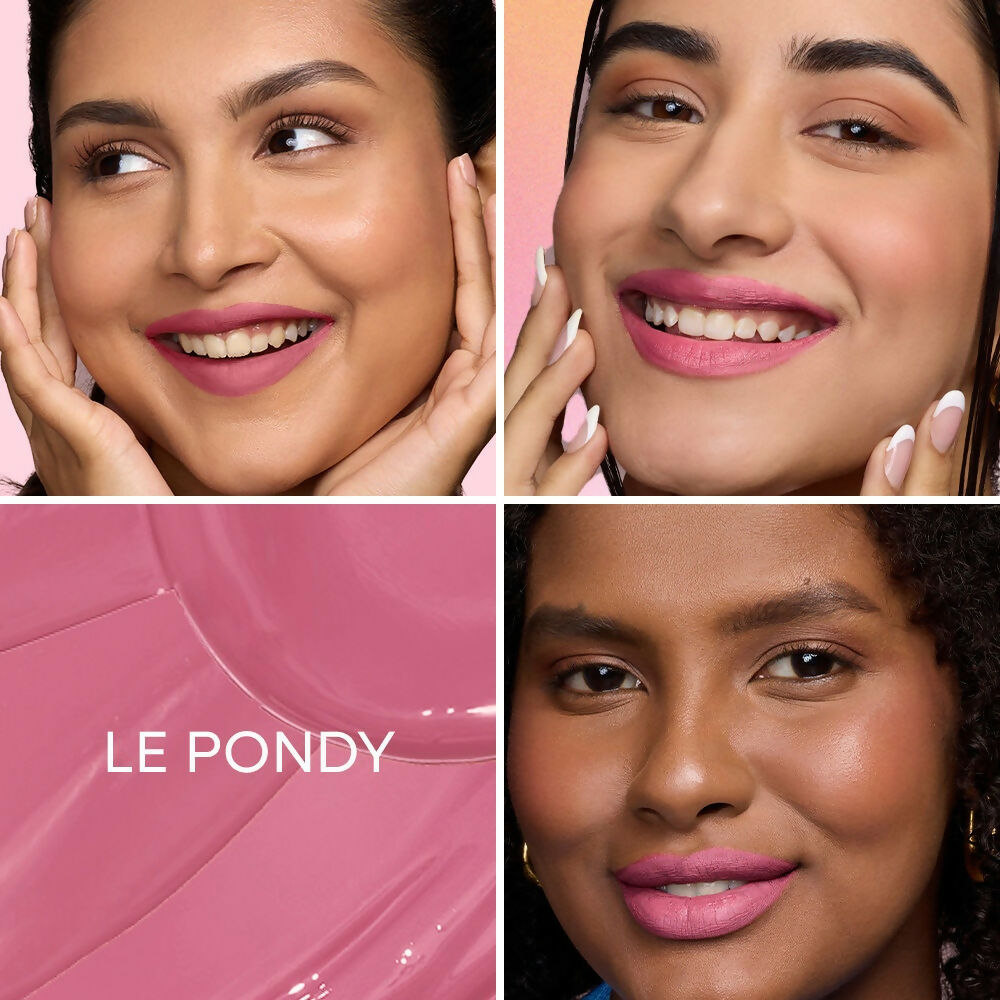 Nykaa Matte To Last ! Transferproof Liquid Lipstick - Le Pondy-15 | Grocsy