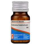 Adel Homeopathy Calcarea Sulphuricum Biochemic Tablets | Grocsy