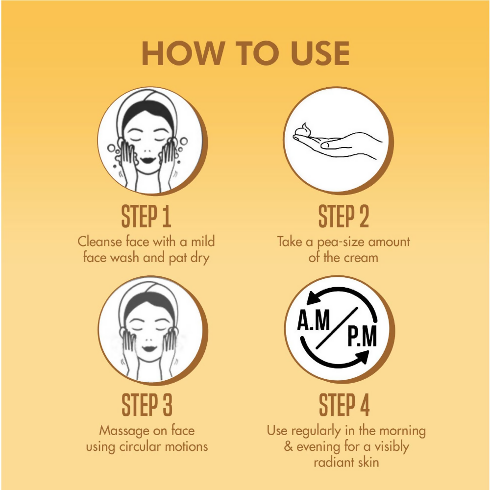 Nature's Essence Facialist Radiance Boosting Cream with 24K Liquid Gold | Grocsy