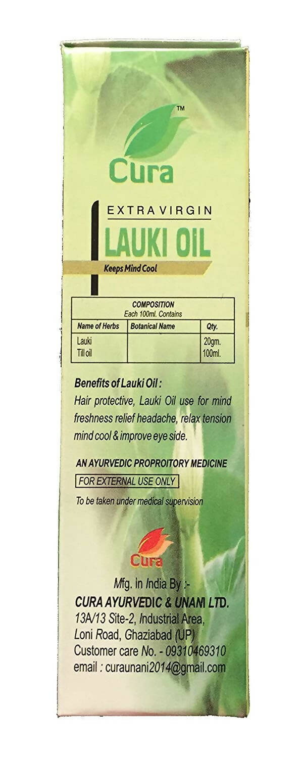 Cura Extra Virgin Lauki Oil | Grocsy