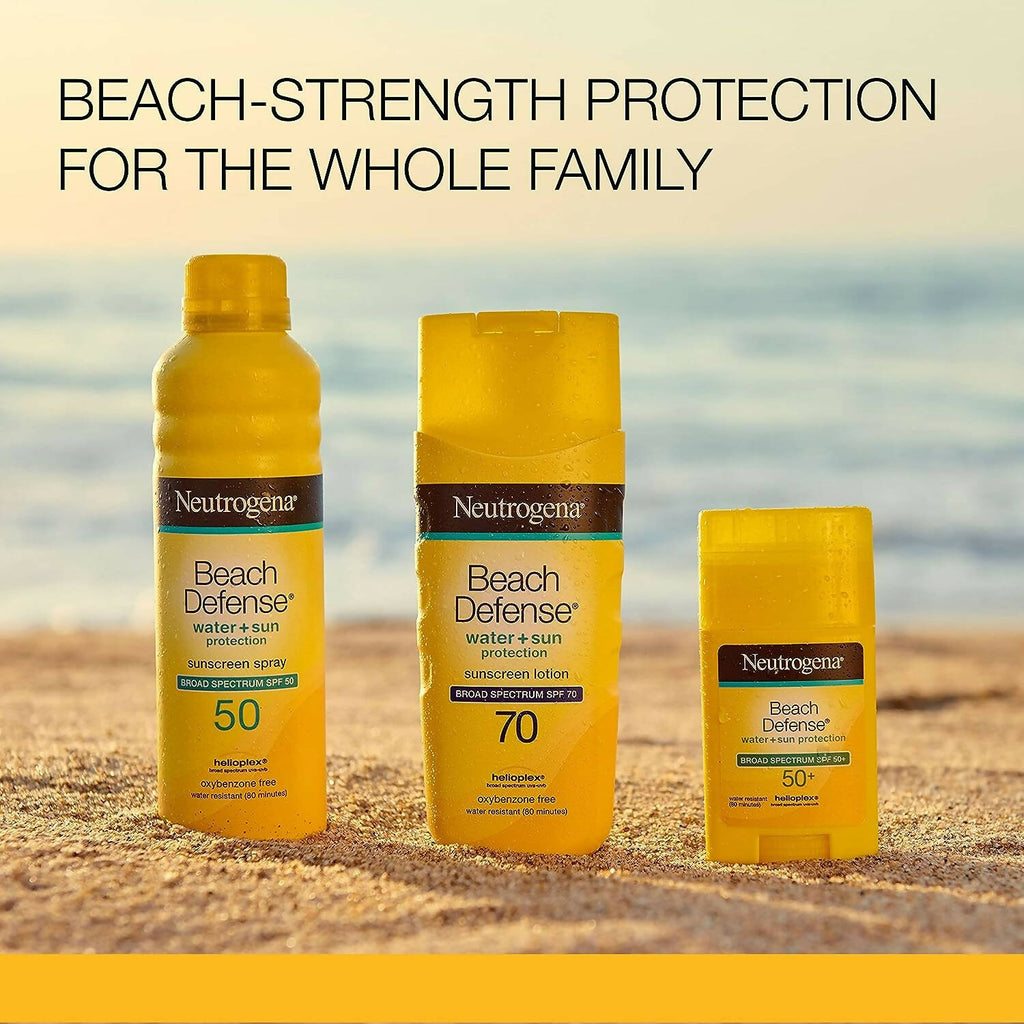 Neutrogena Beach Defense Sunscreen Stick Broad Spectrum SPF 50+ | Grocsy