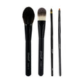 Glamgals 04 Pcs Brush Set - Black | Grocsy