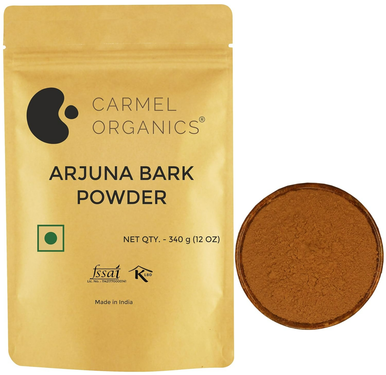 Carmel Organics Arjuna Bark Powder | Grocsy