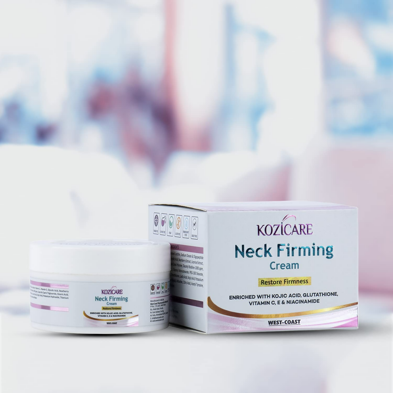 Healthvit Kozicare Neck Firming Cream | Grocsy
