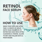 Skiura Nature Retinol 2 % With Vitamin E & Hyaluronic Face Serum | Grocsy