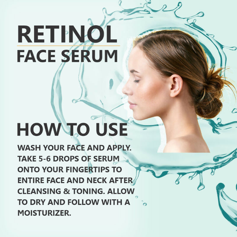 Skiura Nature Retinol 2 % With Vitamin E & Hyaluronic Face Serum | Grocsy