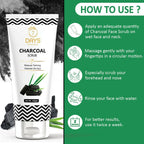 7 Days Activated Charcoal Face Scrub | Grocsy