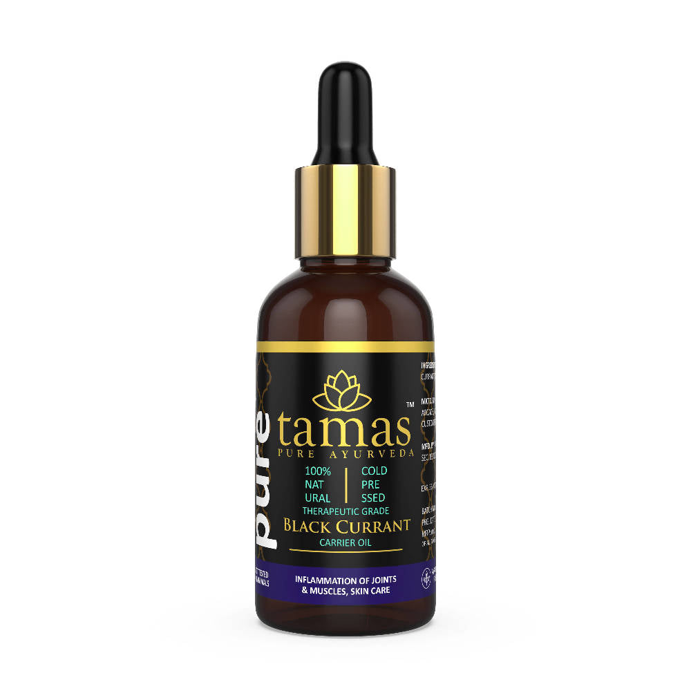 Tamas Pure Ayurveda Black Currant Cold-Pressed Carrier Oil | Grocsy