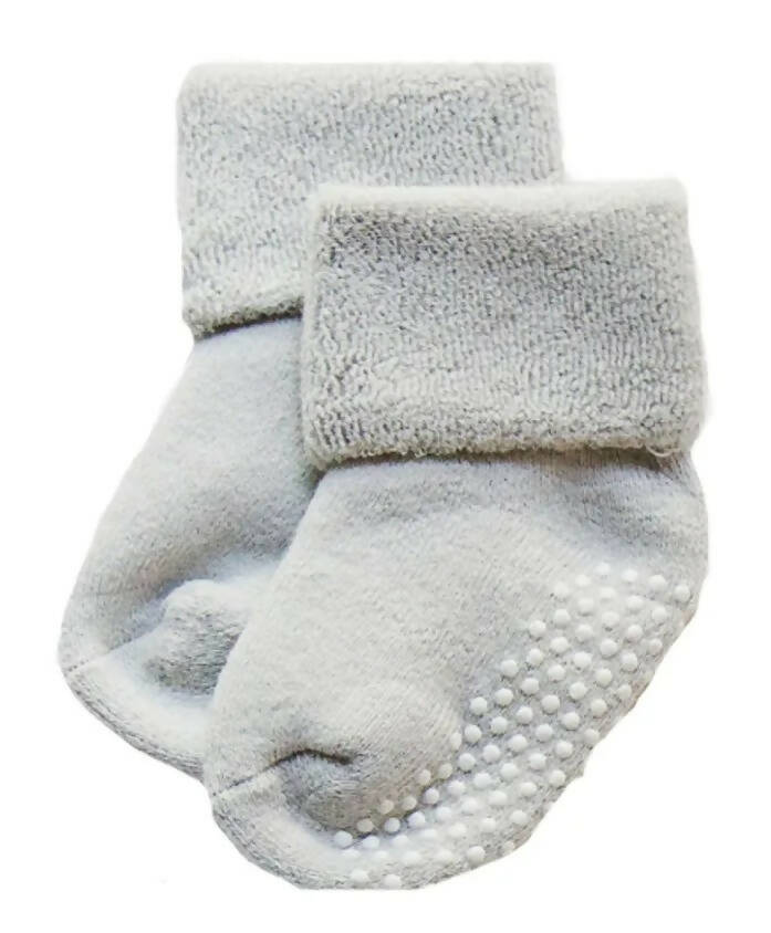 AHC Baby Socks Cotton Breathable Anti Skid Thick Warm Kids Socks | Grocsy