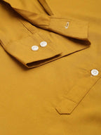 Mustard Men Rayon Boxy Opaque Casual Shirt - Mahotsav | Grocsy
