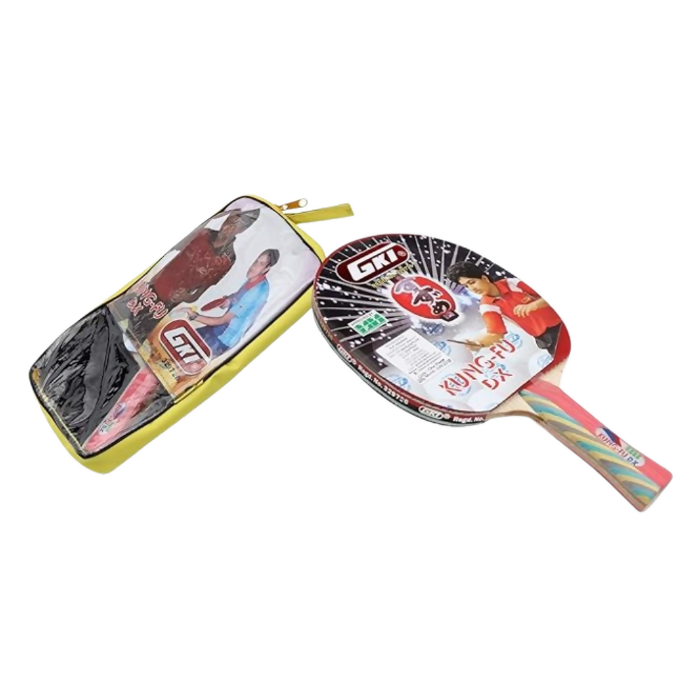 GKI Wood Kung Fu DX Table Tennis Racquet Multicolor | Grocsy