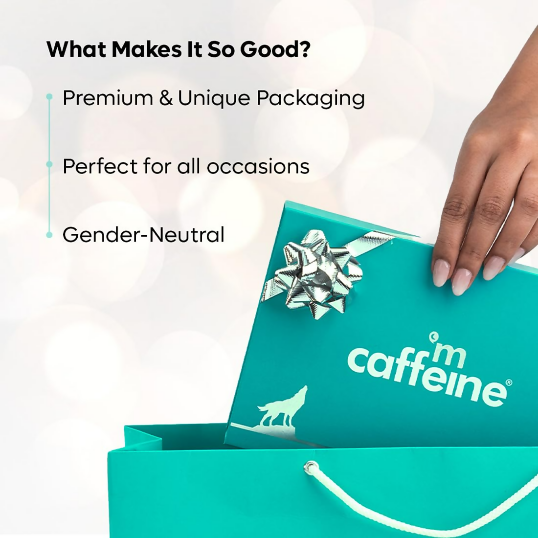 mCaffeine Gift Kit Set For Women & Men | Grocsy