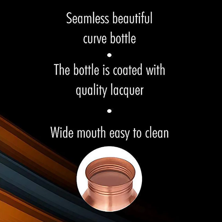 Milton Copperas Pure Copper Bottle | Grocsy