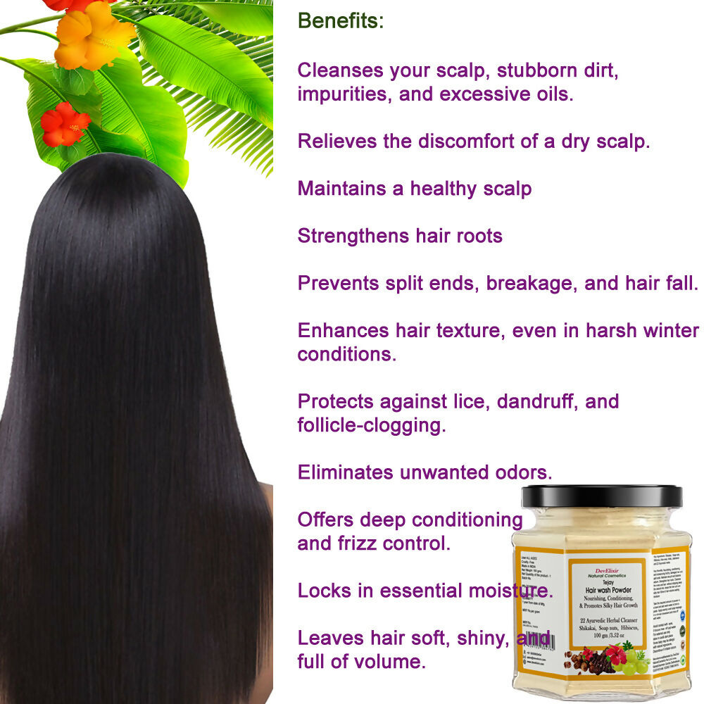 DevElixir Shikakai Hair Wash Powder | Grocsy