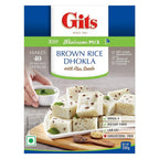 Gits Brown Rice Dhokla With Flax Seeds In Wholesome Mix | Grocsy
