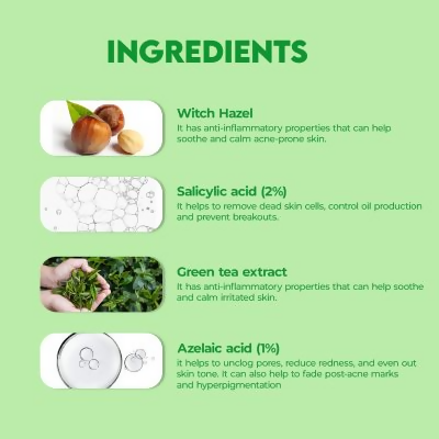 Jovees 2% Salicylic Acid Acne Control Serum | Grocsy