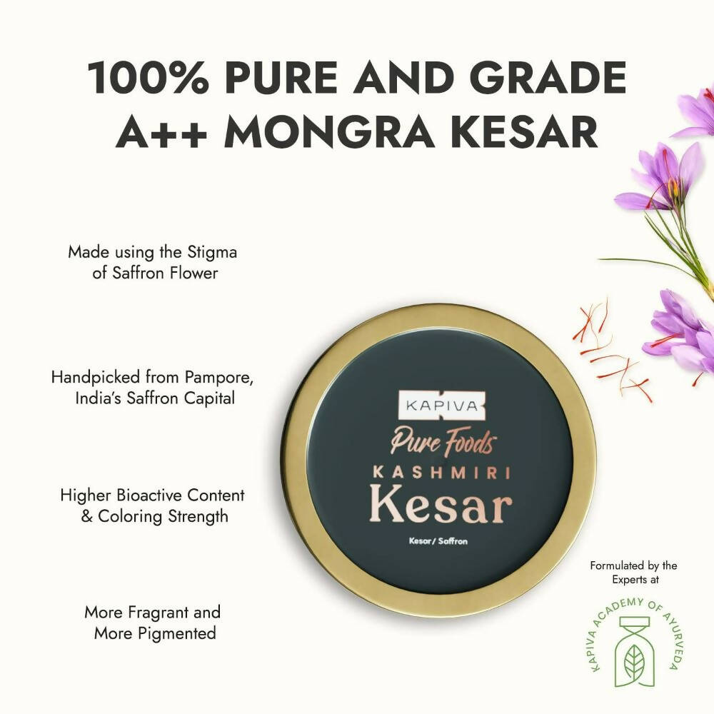 Kapiva Ayurveda Pure Foods Kashmiri Kesar | Grocsy