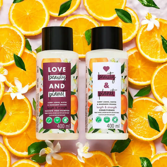 Love Beauty And Planet Long & Strong Hair Care Combo | Grocsy