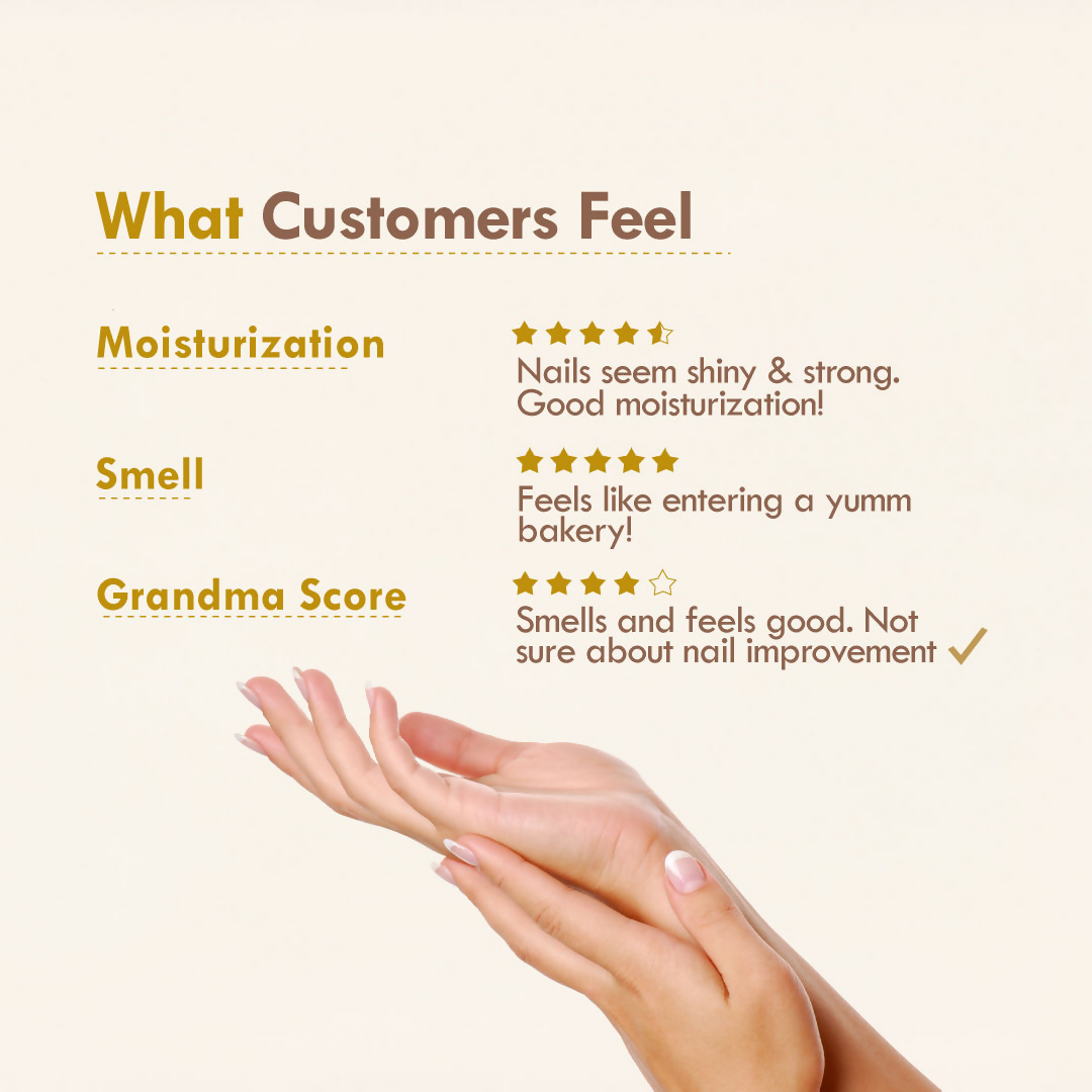 Nat Habit Chia Banana Biotin Hand Malai Hand Cream | Grocsy