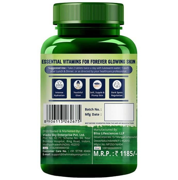 Himalayan Organics Skin Vitamin Tablets | Grocsy
