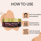 Milky Moon Face Massage Cream for Radiant Glow | Grocsy