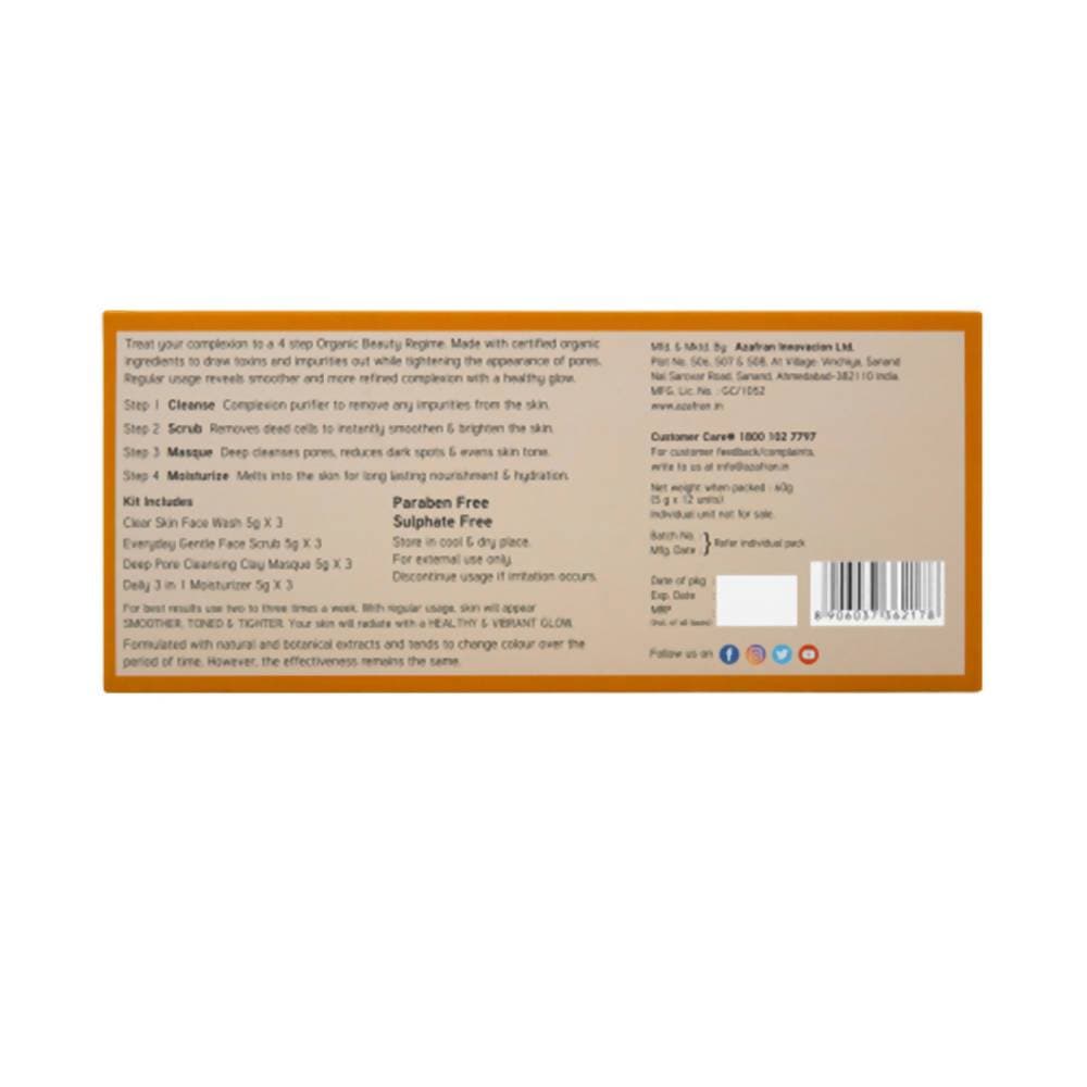 Azafran Organics Hello Gorgeous Skin Care Kit | Grocsy