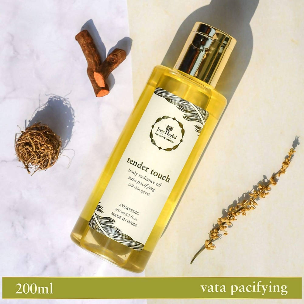 Just Herbs Tender Touch Body Radiance Oil | Grocsy