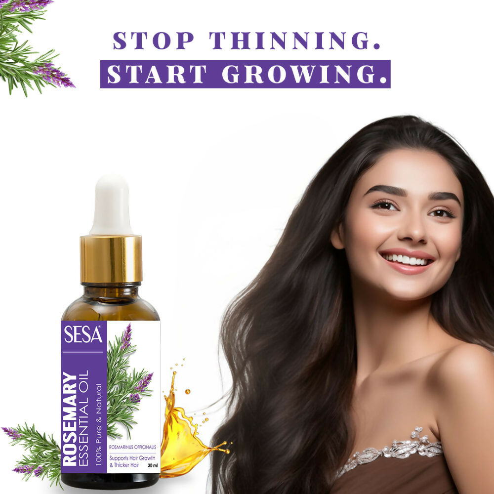 Sesa Ayurvedic Rosemary Essential Oil For Hair Growth | Grocsy