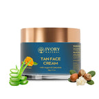 Ivory Natural Tan Face Cream For Sun Tan Protection | Grocsy