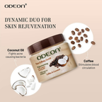 Odeon Coffee & Coconut Scrub Exfoliating Face & Body Scrub For Tan Removal | Grocsy