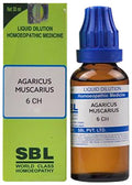 SBL Homeopathy Agaricus Muscarius Dilution | Grocsy