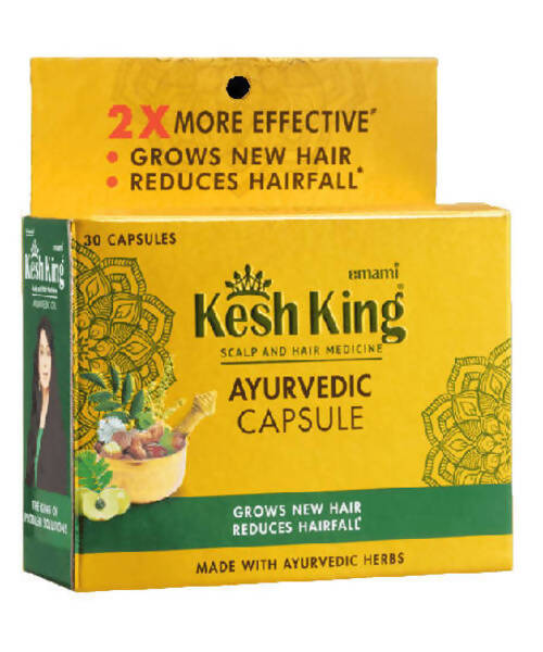 Kesh King Ayurvedic Hair Growth Capsules | Grocsy