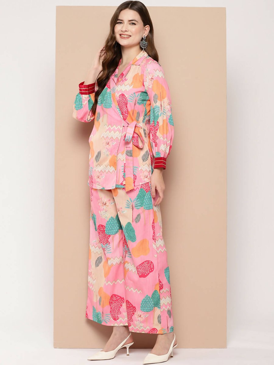 Ahalyaa Women's Traditional Wear Co-ods - Multi | Grocsy