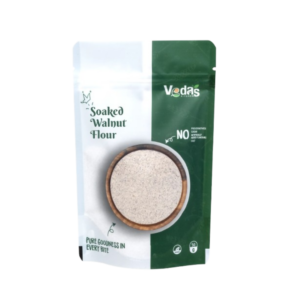 Vedas Kitchen Soaked Walnuts Flour | Grocsy
