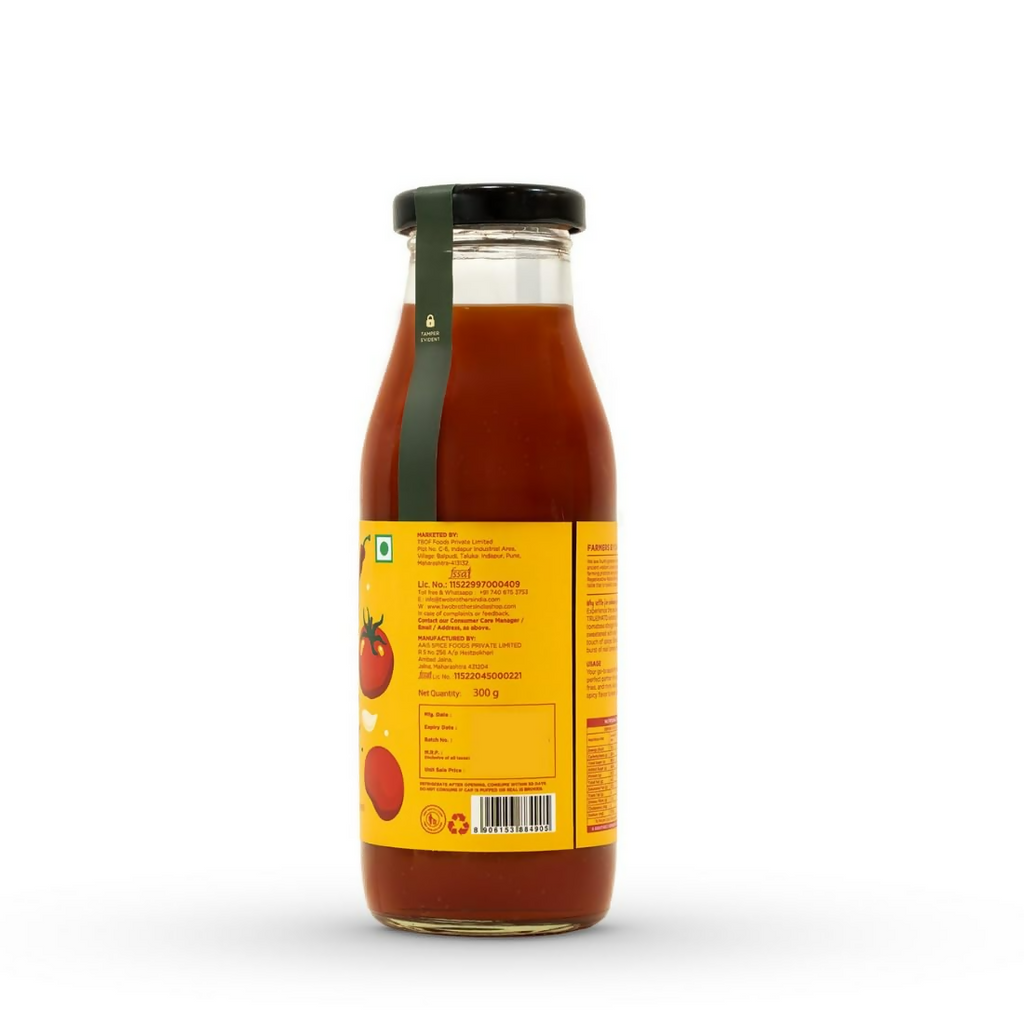 Two Brothers Organic Farms Truemato Ketchup - Spicy | Grocsy