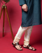 Stepsoft Men'S Designer Kolhapuri Chappal | Brown Handcrafted Ethnic Leather Footwear | Grocsy
