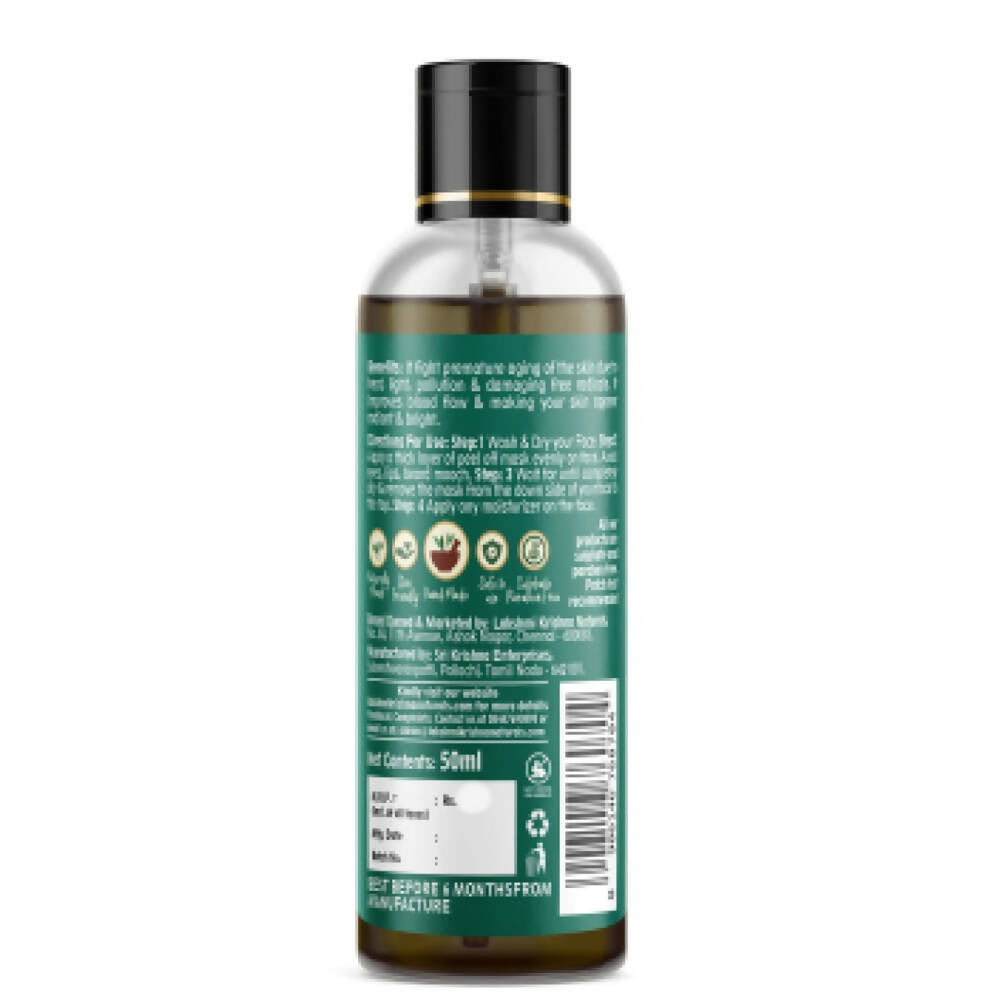 Lakshmi Krishna Naturals Coffee Peel Off Mask | Grocsy