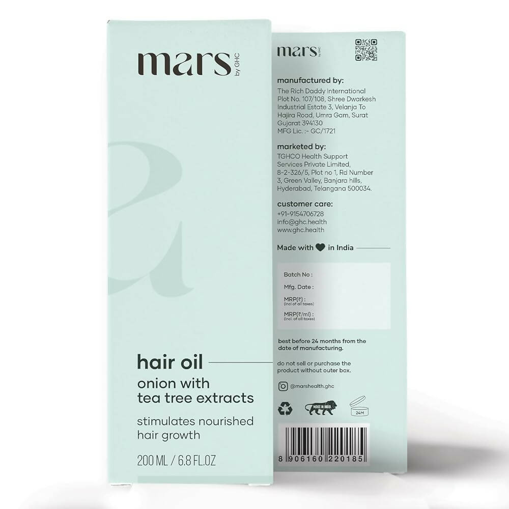 Mars by GHC Hair Oil With Onion & Bhringraj | Grocsy