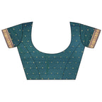Joban Fashion Green Banarasi Soft Silk Woven Butti Saree | Grocsy