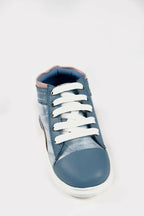 Tiny Bugs For Boys & Girls Party Wear Boots - Sky Blue | Grocsy