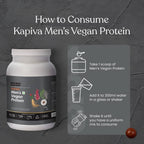 Kapiva Ayurveda Men's Vegan Protein - Chocolate Flavour | Grocsy