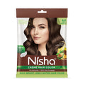 Nisha Creme Hair Color for Women - Dark Brown | Grocsy
