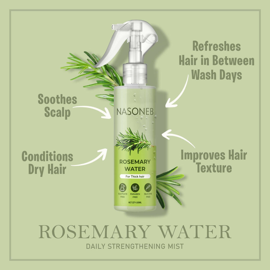Nasoneb Rosemary Water Spray For Hair Growth | Grocsy