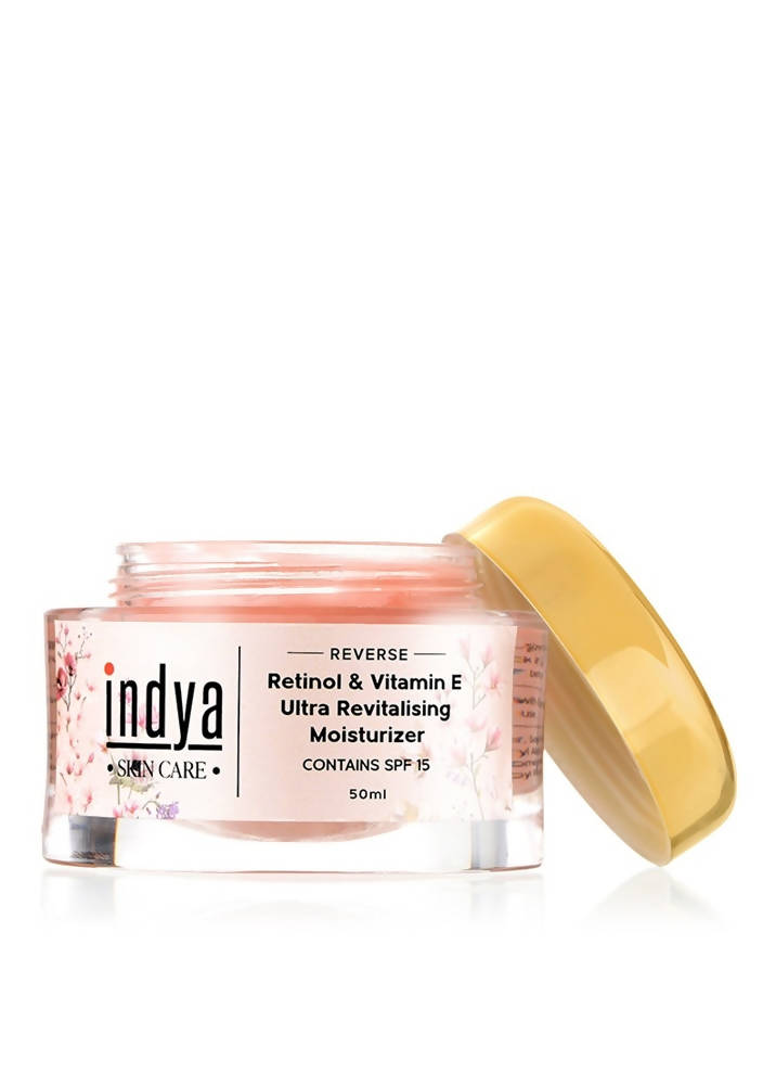 Indya Retinol & Vitamin E Ultra Revitalising Moisturizer | Grocsy